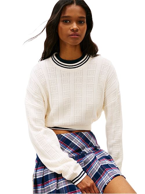 DW0DW22025YBH BIANCO Tommy Jeans | DW0DW22025YBH BIANCO